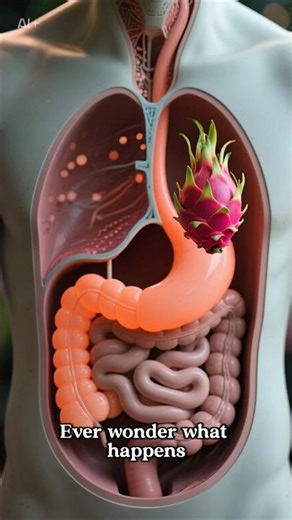 the journey of dragon food inside your body