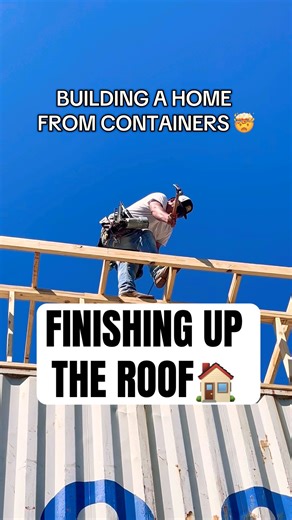 BUILDING A CONTAINER HOME START TO FINISH .. #shorts #containerhome #affordablehousing