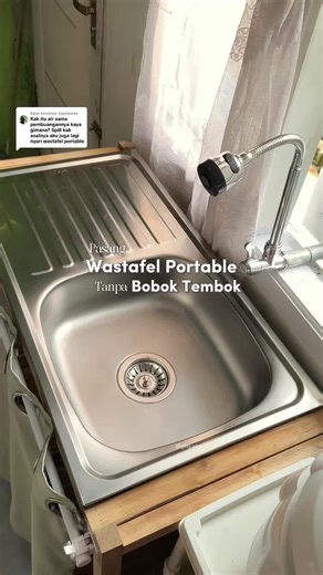 Panduan Pasang Wastafel Portable yang Praktis