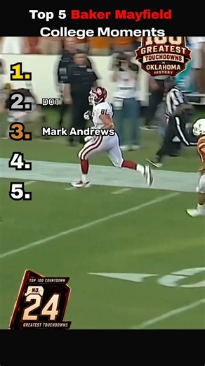 Walk-On to Heisman: Baker Mayfield’s 5 Best OU Plays