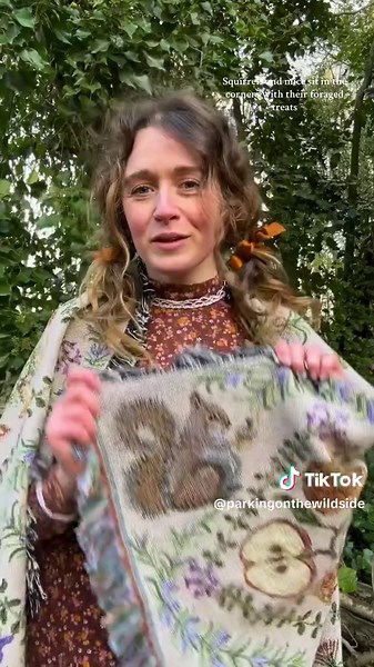 Help us name our new tapestry 🧺🌿🍄 We’ve just launched these tapestries on our website but we can’t think what to call it and thought that you cozy folks might be able to help us out- we want a one word name and it doesn’t have to be a real word!🤔🌲 For now we’ve listed them as Forageable Brown and Forageable Cream but its just not hitting the spot! 😂 Here’s a bit more about the design to spark some ideas: There are 23 edible plant species including blackberry, wild garlic, elderberry and sw