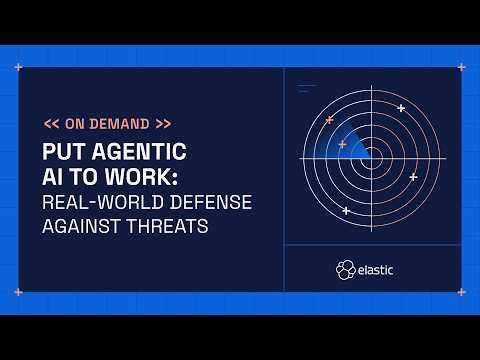 Put agentic AI to work: Real-world defense against threats