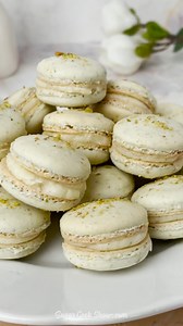 33K views · 1.3K reactions | ✖️NEW✖️ The highly requested pistachio macaron recipe is FINALLY HERE! I heard you loud and clear, Sugar Geeks! Thank you to everyone who has asked for this recipe! I am SO EXCITED because this macaron recipe is truly *chef's kiss* one of my new faves!  奈 樂 And this NEW recipe is live right now on my blog!! Recipe: https://sugargeekshow.com/recipe/pistachio-macaron-recipe/ | Sugar Geek Show | Facebook