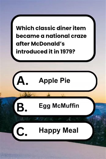 No Googling 😄 Comment A, B, or C — answer in 30 minutes ⏳ Share and follow Trivia Nexus 7 for daily trivia ✅ #ThrowbackTrivia #dinerdays #oldschoolamerica #FastFoodHistory #trivianexus7 | Trivia Nexus 7