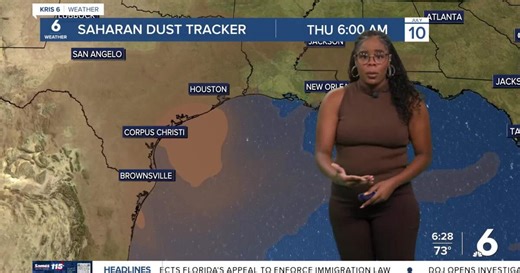 THURSDAY FORECAST: Hot, sunny, and hazy