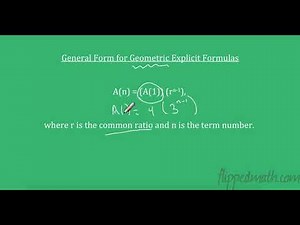 Alg 1 6.3 Explicit Formulas