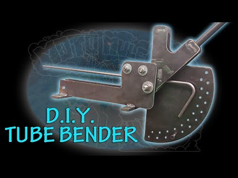 How to build a tubing bender - DIY homemade rotary draw tubing bender