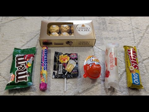 ASMR Sounds | Ice Cream Pops, Luxury Chocolates & Snacks
