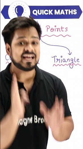 How to prove if three points are Collinear? 🤔 | Quick Maths #magnetbrains #coordinategeometry #maths