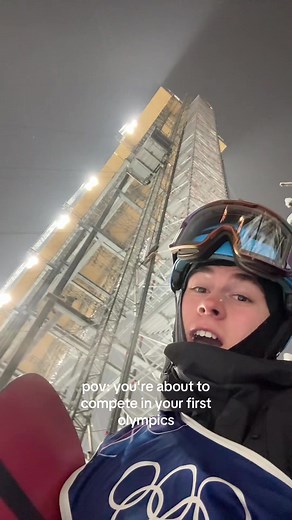 Snowboarder's Olympic Big Air Dream Realized
