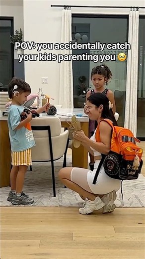 I Caught My Kids Parenting Me...🥹❤️ #shorts #mom #emotional #parenting #kids