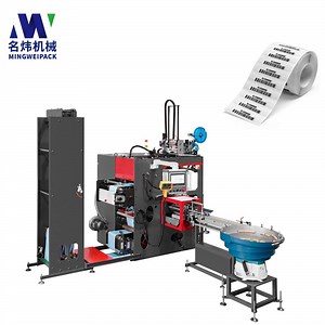 [Hot Item] Automatic Turret Rewinder Slitter/ Slitting Rewinding Machine for Self-Adhesive Thermal Paper Label Film Sticker Roll