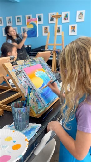 Our Moana Art Camp was a huge success!  Students dove into creativity as they learned how to draw, paint, and craft, all while having an absolute blast! It was a wonderful space for young artists to make friends and grow their skills. ✨ Don’t miss out on the fun—be sure to check out our Summer Art Camps! 冀李 #art #kidsart #tulsa #oklahoma #artcamp #moana #summer | Bluebird Art Studios | Facebook
