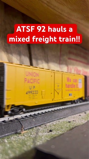 ATSF 92 in HO scale