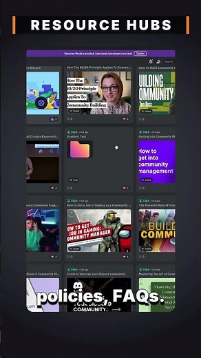 Boost Your Discord Server Efficiency with Resource Hubs! 🚀