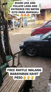1.5M views · 50K reactions | FREE RAFFLE WALANG BABAYARAN KAHIT PESO BASTA NAKA FOLLOW LIKE AND SHARE KALANG MAARI KANG MAKASALI DITO BOSSING BAKA IKAW NA ANG MASWERTING MAGKA KOTSE NG LIBRE BAGO MAG PASKO #everyonehighlightsfollowers #highlightseveryone #highlights #ulamgarage #highlightsシ゚ #ofwlife #OFW | Ulam Garage Auto Hub | Facebook