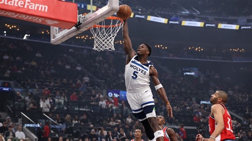 Highlights: Short-handed Clippers can't keep up with Timberwolves at home