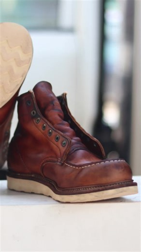 Red Wing 1907 Classic Moc Treatment: Before & After | Shoepolice