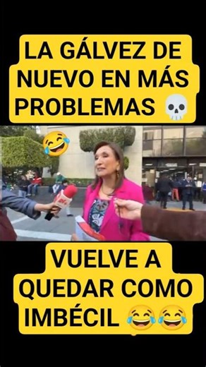 GÁLVEZ VUELVE A QUEDAR COMO IMBÉCIL 😂 #4t #amlo #amlo #claudiasheinbaum #fypシ゚ #fypシ゚viral
