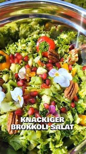 Sommer Brokkoli Salat #food #salad #summerfood #healthyfood #gesundeernährung