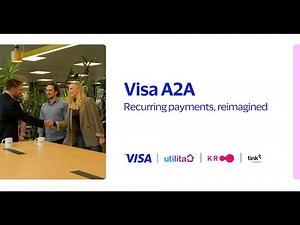 Inside the first Visa A2A transaction with Kroo, Utilita and Tink