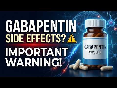 GABAPENTIN: Side Effects & Critical Warnings You Need to Know