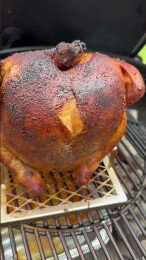 Beer can chicken is always a win for the summer! #chickenrecipes #backyardbbq #bbq