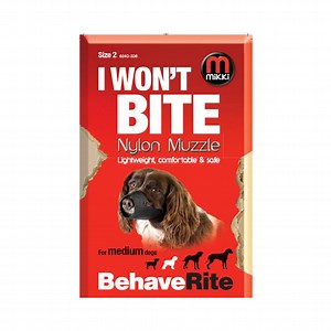 Dog Muzzle - Size 2 - Mikki Pet