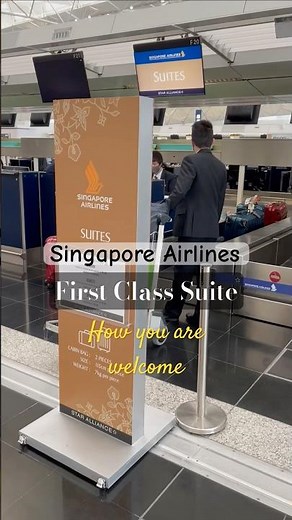 Onboarding First Class Suite - Singapore Airlines A380