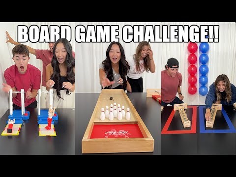 Board Game Relay Race Challenge Compilation!