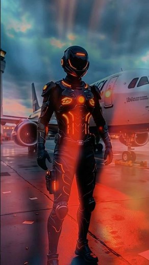 The Future of the Ramp: Meet the Cyborg Ramp Agent ⚡✈️ #RampEyez