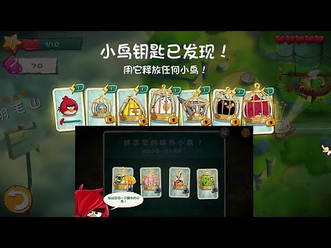 Angry Birds 2 You Got Bird Key！All levels Walkthrough Full HD 1080P60fps