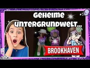 GEHEIME UNTERGRUNDWELT in BROOKHAVEN 😱 ist das GEFÄHRLICH?! 💜 Alles Ava Gaming