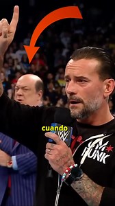 1M views · 10K reactions | Cm Punk le DEBIA un FAVOR a Paul Heyman.... #wwe #luchalibre #wrestling | Alon-e | Facebook