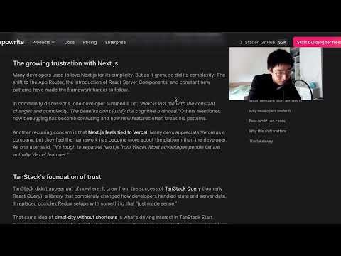 Why developers are leaving Next.js for TanStack Start, and loving it