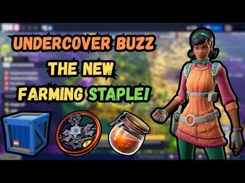 UNDERCOVER BUZZ IS ESSENTIAL FOR FARMING NOW! Buzz vs. Southie Commander Test! | Fortnite STW