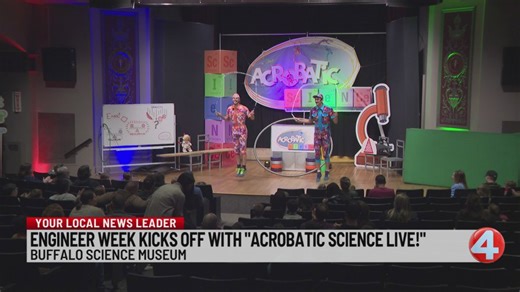 Buffalo Museum of Science hosts 'Acrobatic Science Live'