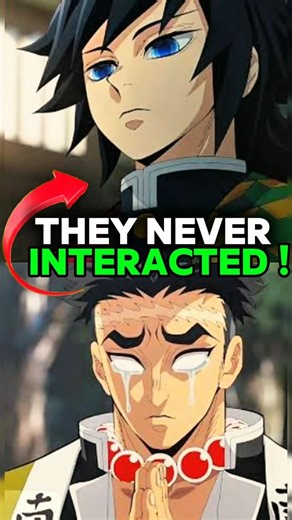 These Demon Slayer Characters Never Interacted in Series! Demon Slayer Explained!#demonslayer#shorts