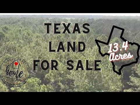 Texas Land FOR SALE | 13.4 ACRES | Unrestricted | Build Your Home!