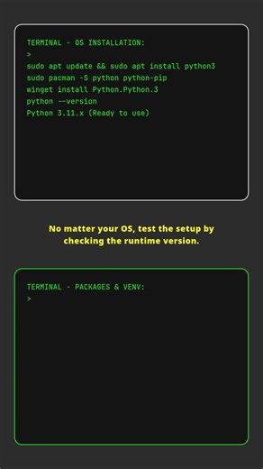 How to Setup Python the Right Way (Any OS) 🐍 #tutorial #webdev