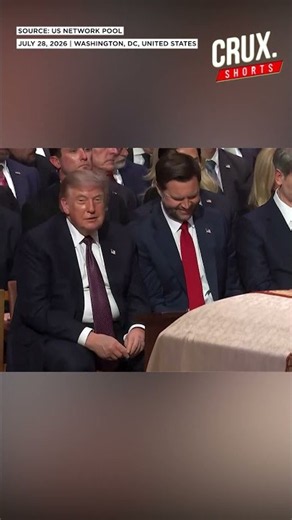 Trump Shares Mints With Vance, Bessent During Lindsey Graham’s Funeral Service