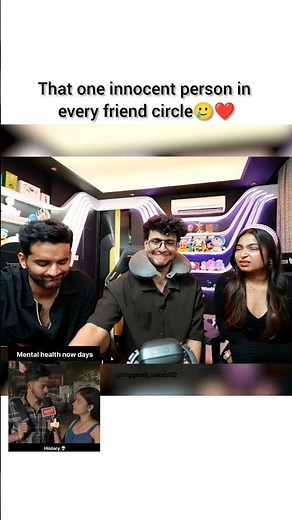 Ruchika's reaction 🤣❤️ #ytshorts #trending #explore #triggeredinsaan #nischaymalhan #shortsfeed