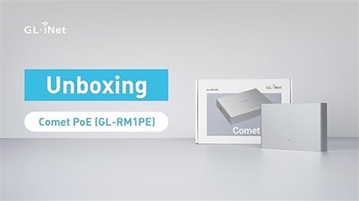 GL.iNet Comet PoE (GL-RM1PE) Remote KVM Control Over Internet - PoE/Type-C Dual Power Option, 4K@30Fps, 32GB EMMC Tailscale Support for PC Server Remote Access Power Management Adapted KVM Switches
