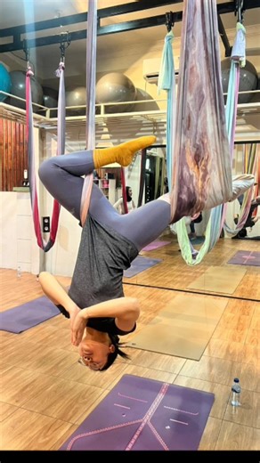 Ayuna's Life on Instagram: "Aerial yoga"