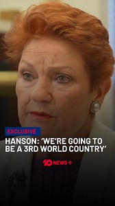 382K views · 86 reactions | One Nation Leader Pauline Hanson, in an...