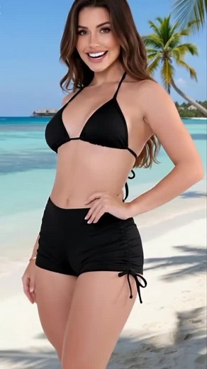 Biquíni Perfeito com Shorts: Moda Praia 2025