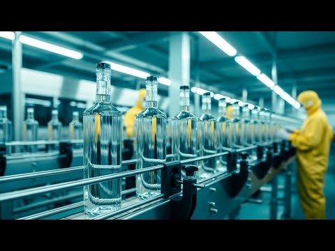 Inside the Alcohol Manufacturing Factory – (Full Process) How Luxury Alcohol drinks Made