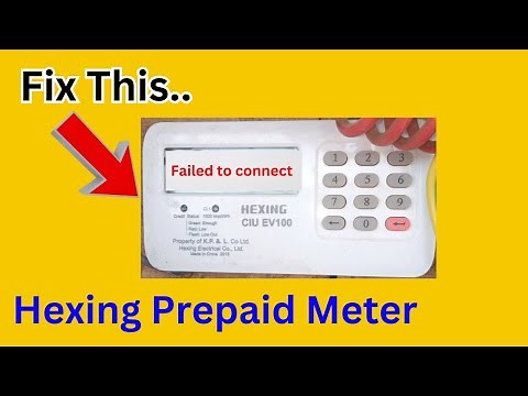 Hexing Meter Failed to Connect (Quick fix)