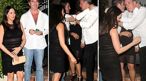 Simon Cowell meets Laura Silverman's parents for the first time