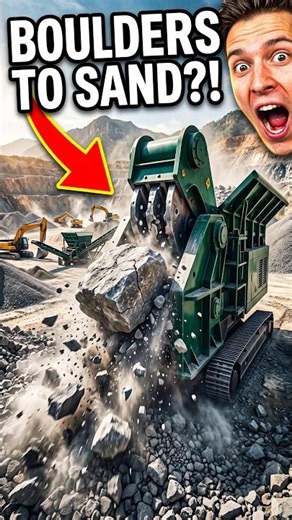 How Boulders Become Fine Gravel and Sand